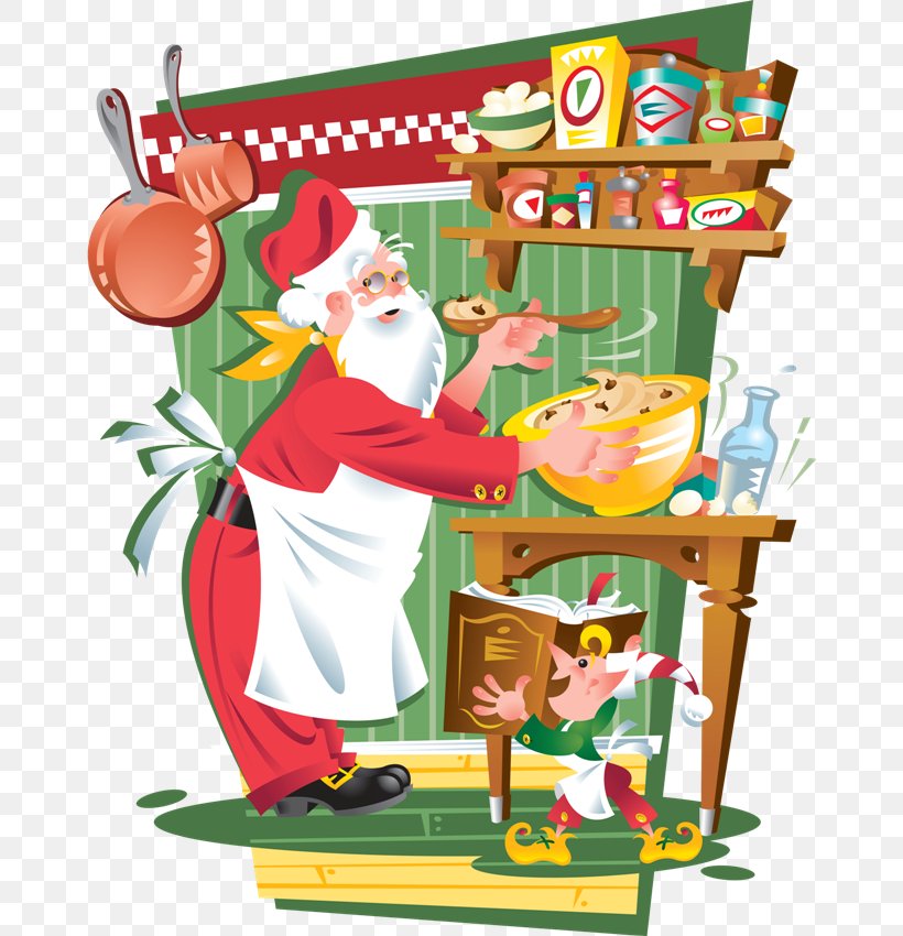 Santa Claus Clip Art Cooking Chef, PNG, 663x850px, Santa Claus, Chef, Christmas Day, Christmas Elf, Christmas Eve Download Free