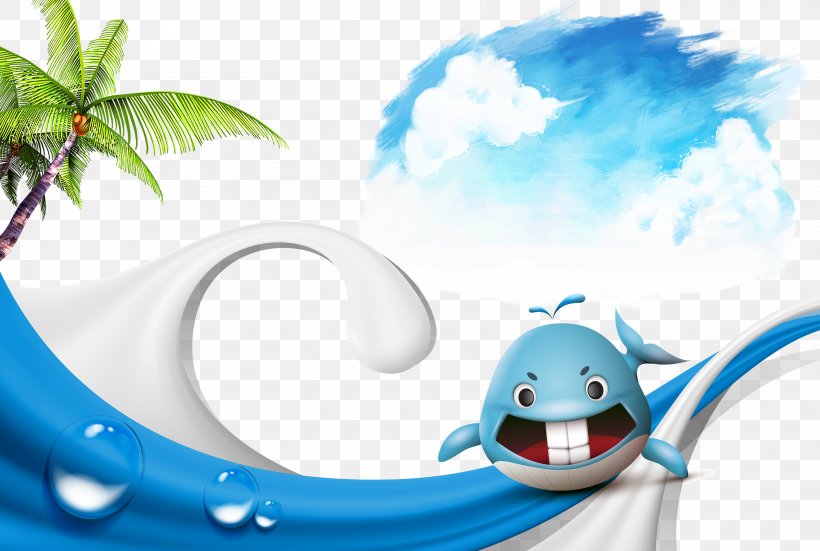 Sea Poster Wind Wave, PNG, 3050x2050px, Sea, Advertising, Art, Blue, Cartoon Download Free