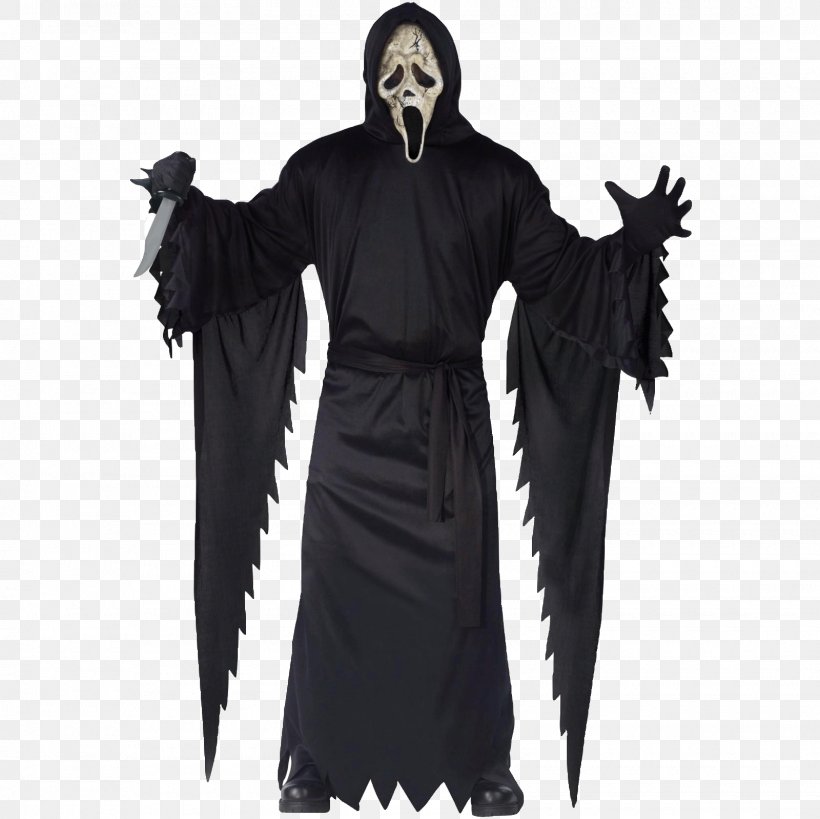 Ghostface Michael Myers Costume Scream Mask, PNG, 1600x1600px, Ghostface, Cloak, Costume, Costume Design, Costume Party Download Free