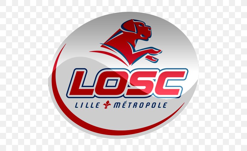 Lille OSC France Ligue 1 Stadium Lille Métropole Football, PNG, 500x500px, Lille Osc, Area, Brand, Eden Hazard, Emblem Download Free