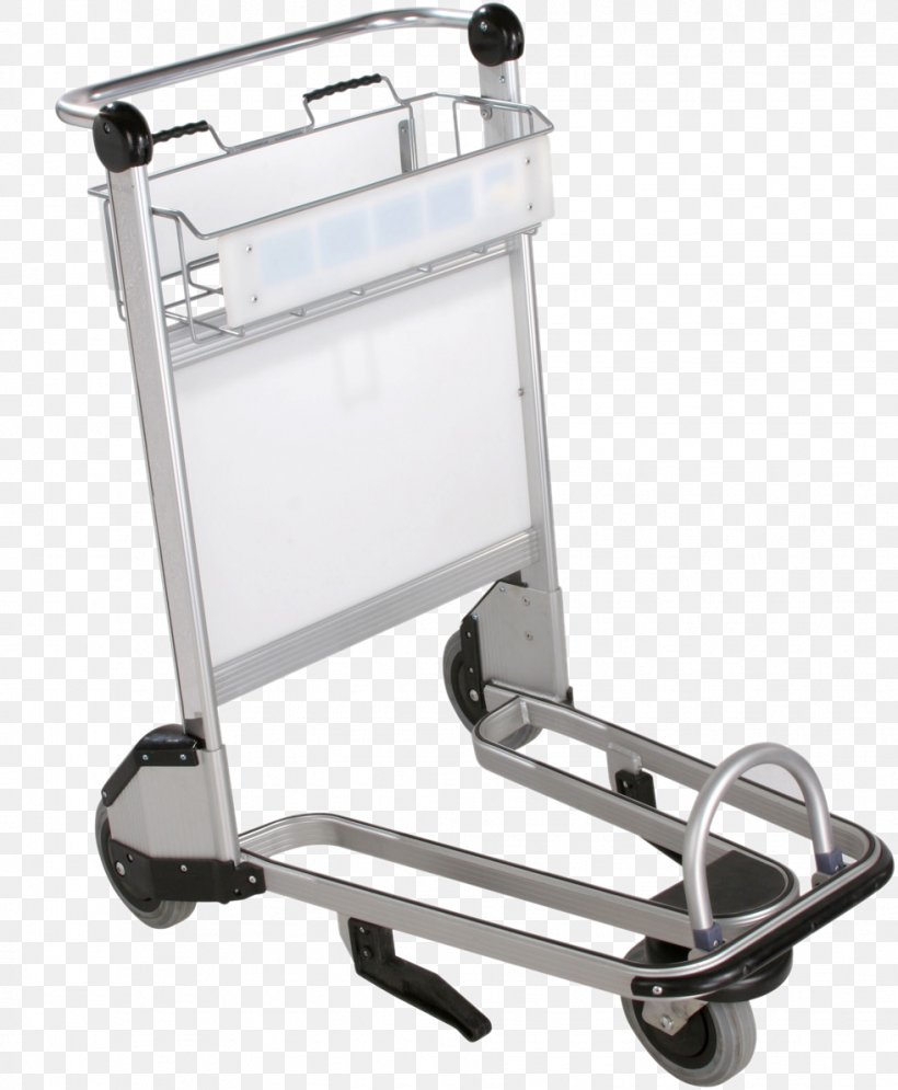 Baggage Cart Trolley Suitcase, PNG, 981x1191px, Baggage Cart, Airport, Automotive Exterior, Baggage, Cart Download Free