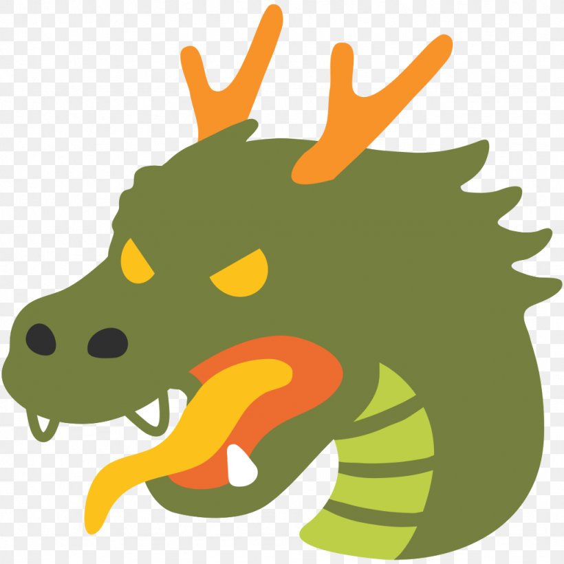 Emojipedia Dragon Noto Fonts, PNG, 1024x1024px, Emoji, Amphibian, Art, Chinese Dragon, Dragon Download Free