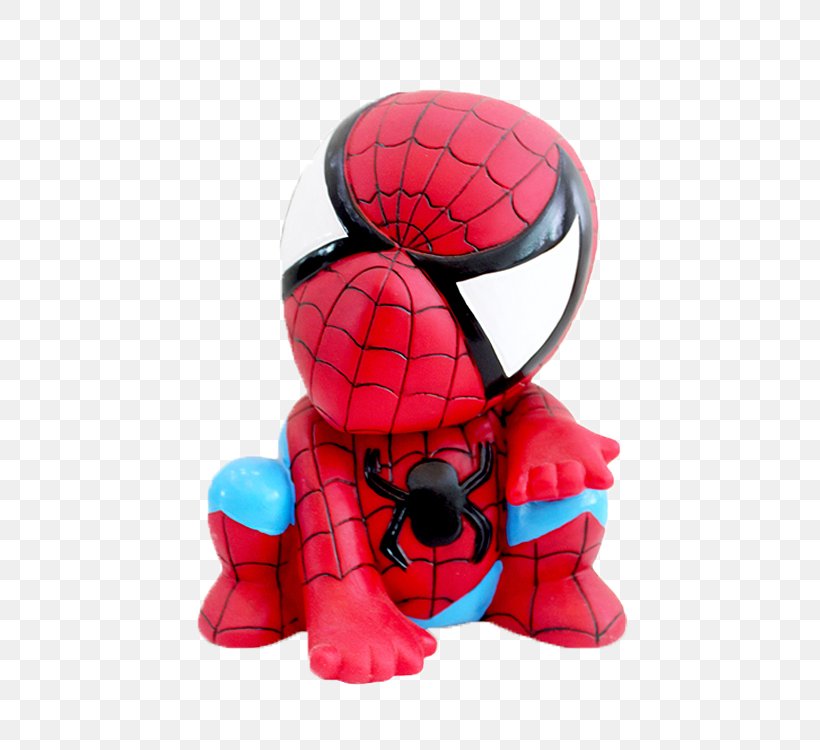 Spider-Man Toy Piggy Bank, PNG, 750x750px, Spider Man, Bank, Figurine, Magenta, Money Download Free
