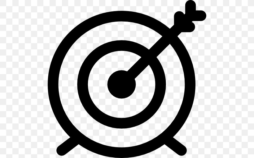 Monochrome Photography Artwork Symbol, PNG, 512x512px, Bullseye, Artwork, Black And White, Monochrome Photography, Symbol Download Free