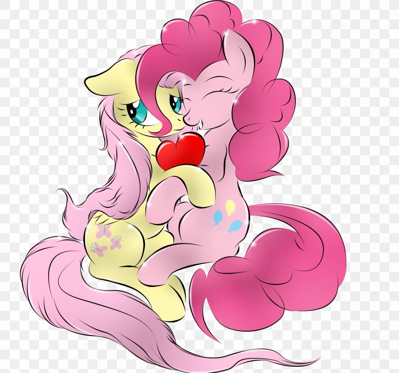 Pinkie Pie Fluttershy My Little Pony Rainbow Dash, PNG, 2425x2274px, Watercolor, Cartoon, Flower, Frame, Heart Download Free
