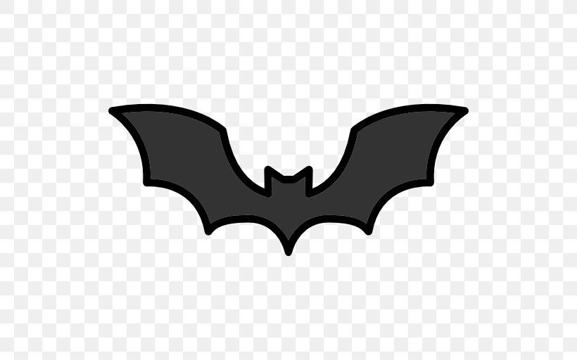 Bat Symbol Clip Art, PNG, 512x512px, Bat, Animal, Black, Black And White, Halloween Download Free