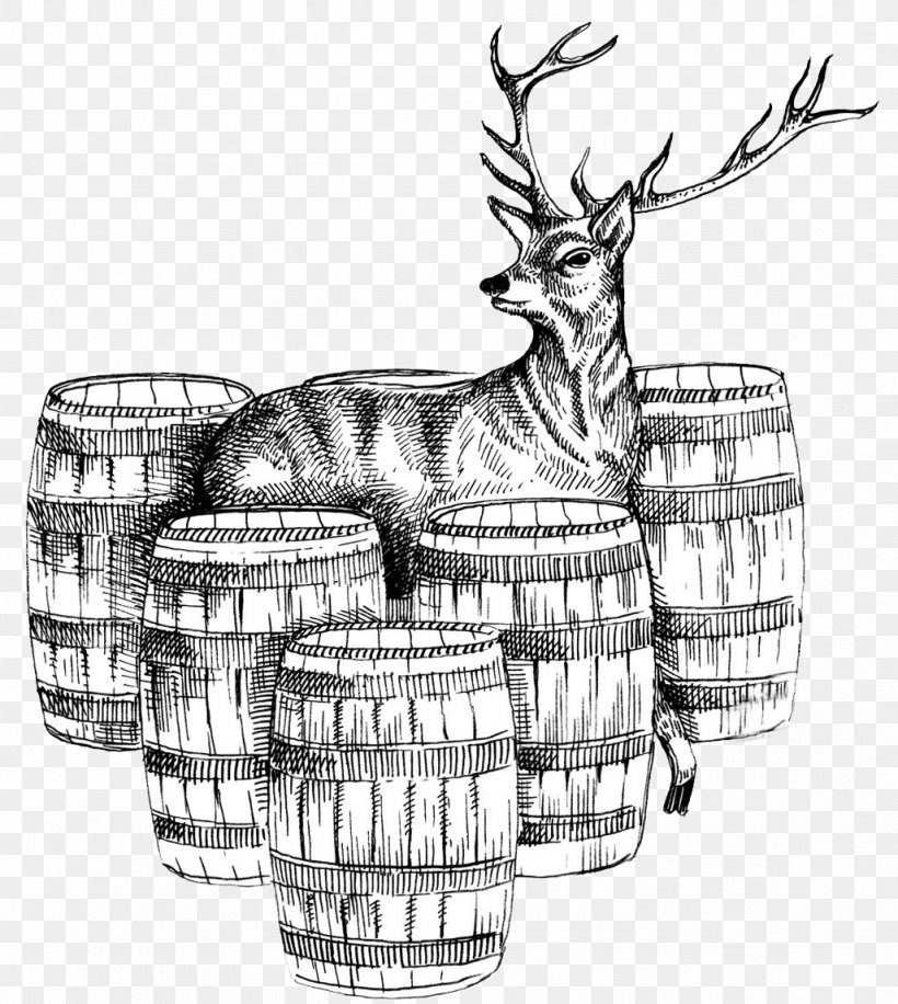 Reindeer Antler Sketch, PNG, 1027x1148px, Reindeer, Antler, Black And White, Bone, Deer Download Free
