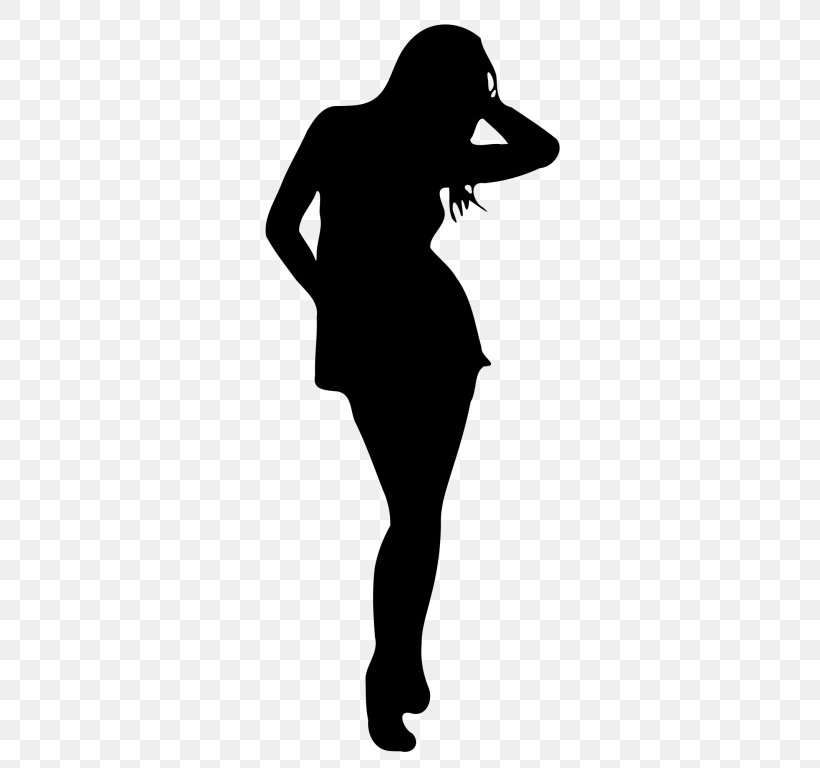 Silhouette Woman Clip Art, PNG, 768x768px, Silhouette, Arm, Black, Black And White, Hand Download Free