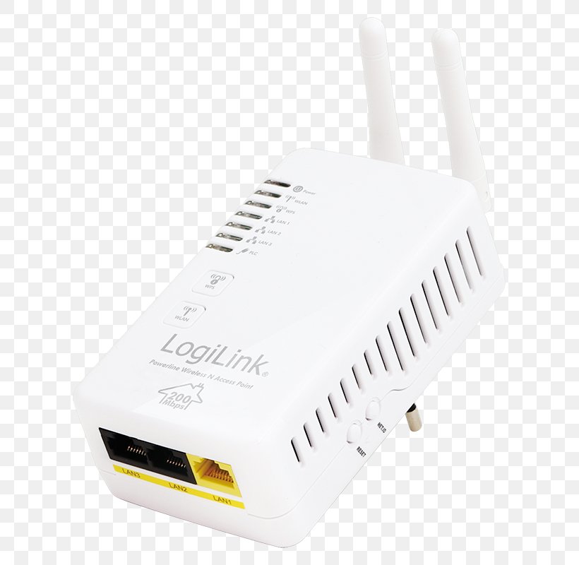 Adapter Wireless Access Points Wireless LAN HomePlug Power-line Communication, PNG, 800x800px, Adapter, Cable, Data Transfer Rate, Electronic Device, Electronics Download Free