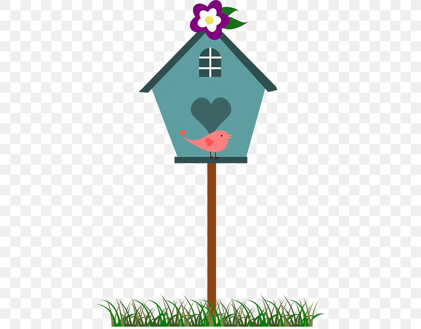 Bird Nest Box House Sparrow Clip Art, PNG, 449x640px, Bird, Bird Feeders, Birdhouse, Grass, House Download Free