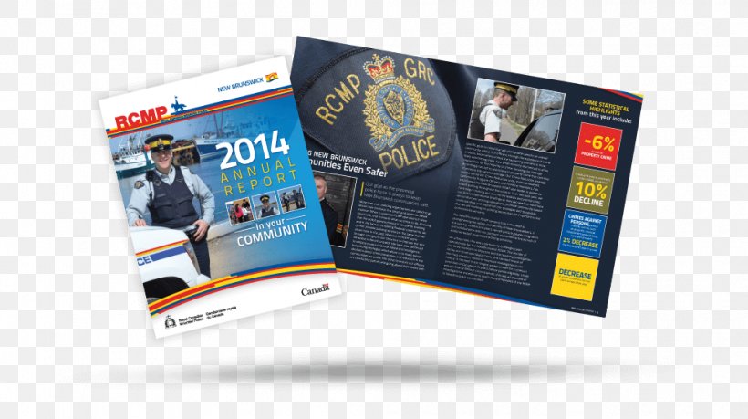 New Brunswick Community College Royal Canadian Mounted Police Annual Report Graphic Design, PNG, 988x554px, Royal Canadian Mounted Police, Advertising, Annual Report, Brand, Canada Download Free