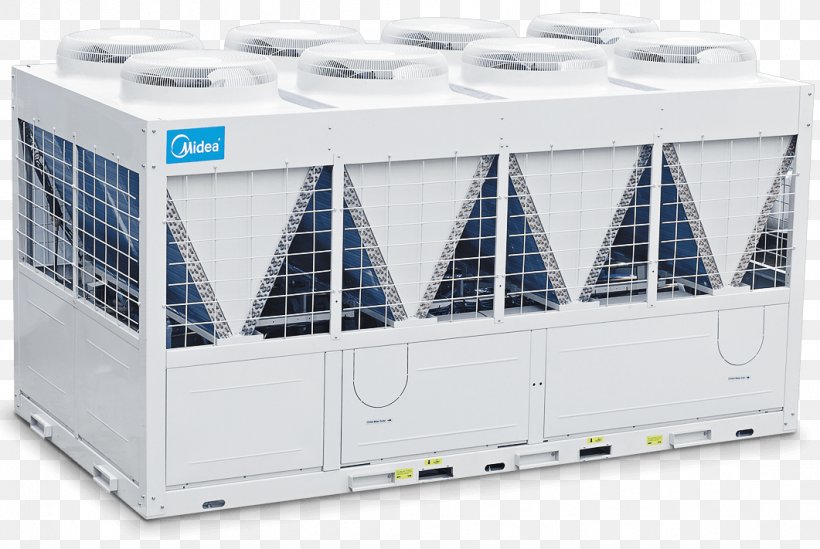 Chiller Midea Air Conditioning Fan Coil Unit Air Handler, PNG, 1061x711px, Chiller, Air Conditioning, Air Cooling, Air Handler, Air Source Heat Pumps Download Free