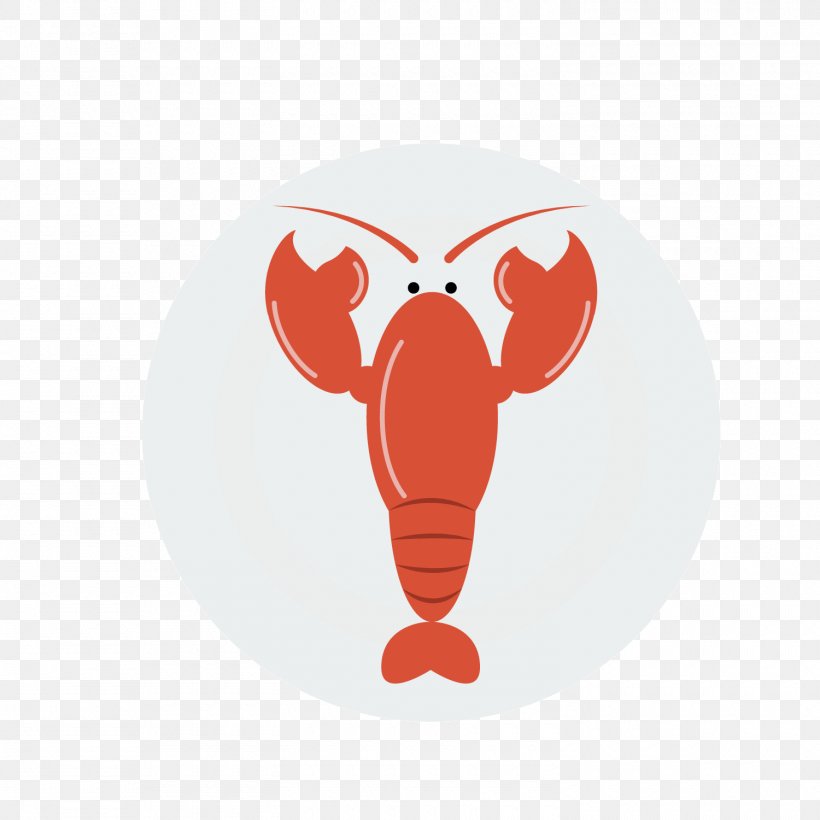 Lobster Seafood Shrimp Euclidean Vector, PNG, 1500x1500px, Watercolor, Cartoon, Flower, Frame, Heart Download Free