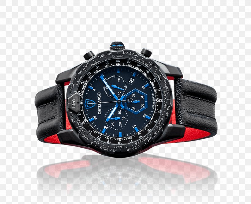 Watch Strap Chronograph De Tomaso, PNG, 1024x832px, Watch, Brand, Chronograph, De Tomaso, Hardware Download Free