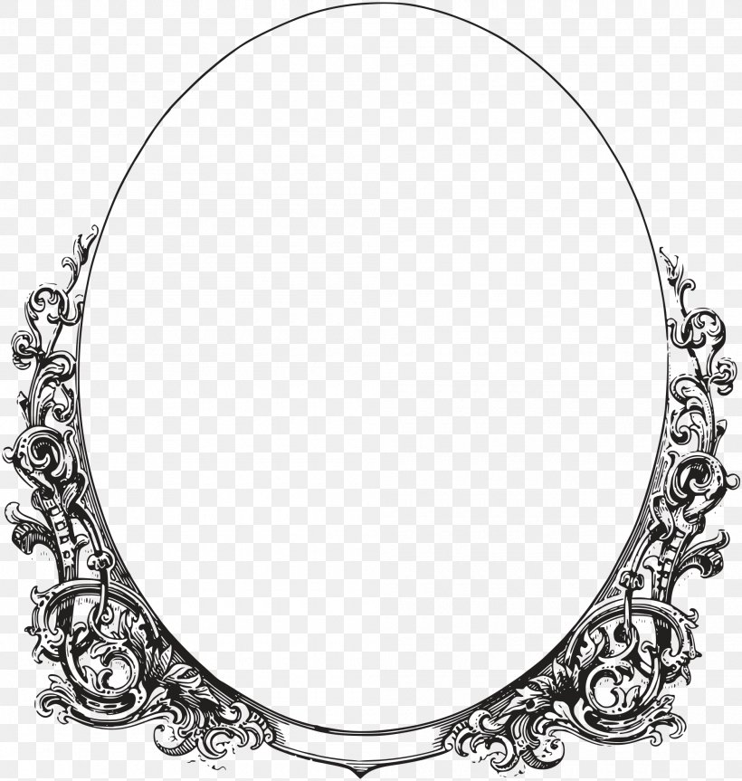 Borders And Frames Picture Frames Clip Art, PNG, 2000x2107px, Borders And Frames, Black And White, Body Jewelry, Decorative Arts, Fashion Accessory Download Free