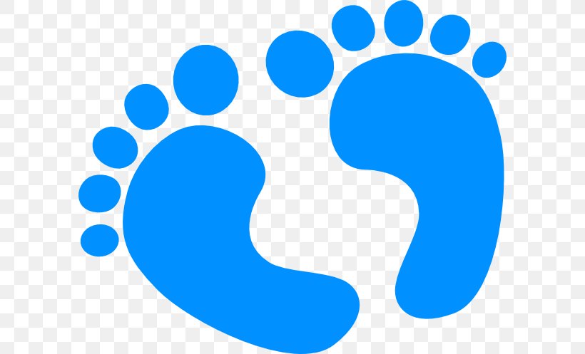 Infant Footprint Clip Art, PNG, 600x497px, Infant, Area, Baby Food, Baby Shower, Blue Download Free