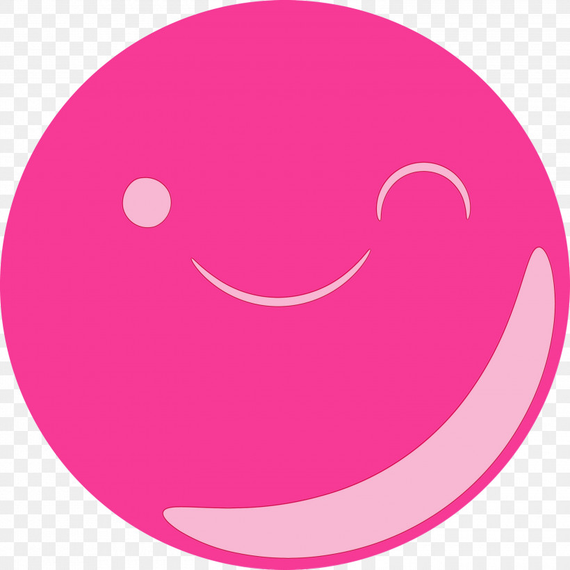 Smiley Circle Pink M Area Meter, PNG, 3000x3000px, Watercolor, Analytic Trigonometry And Conic Sections, Area, Circle, Mathematics Download Free