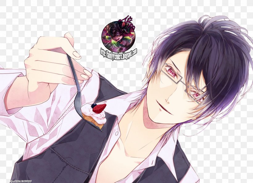 Diabolik Lovers Kou Mukami Subaru Video, PNG, 2000x1448px, Watercolor, Cartoon, Flower, Frame, Heart Download Free