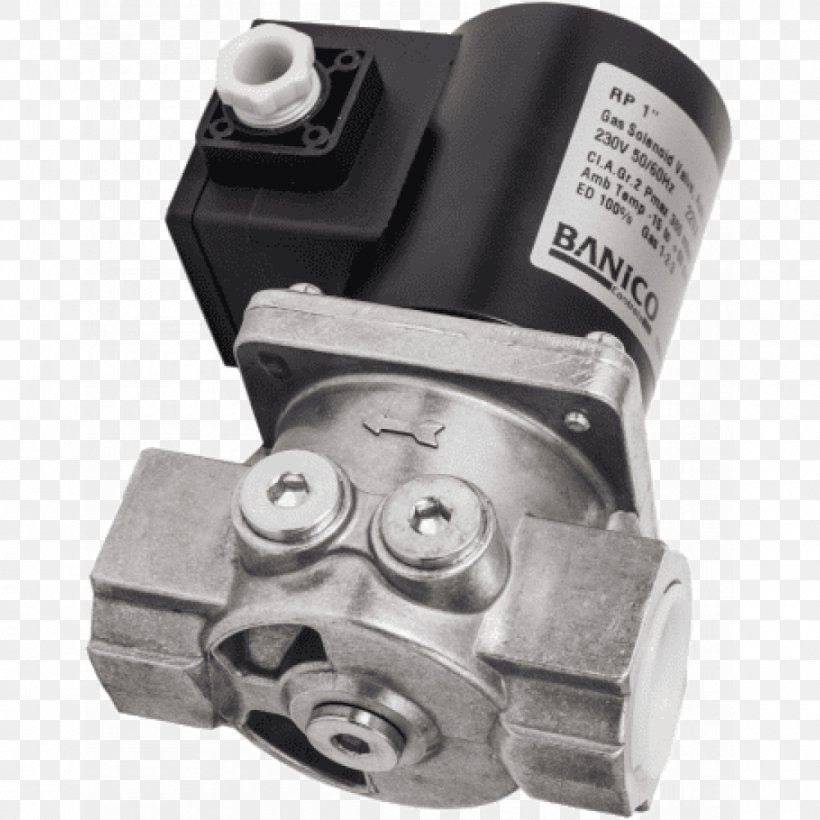 Gas Solenoid Valve Pressure, PNG, 1000x1000px, Gas, Auto Part, Cylinder, Electrical Switches, Flange Download Free