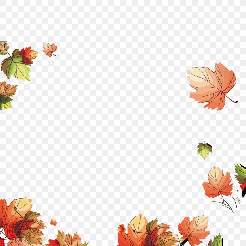 Maple Leaves Autumn Leaf Image, PNG, 1000x1000px, Leaf, Autumn, Autumn Leaf Color, Floral Design, Floristry Download Free