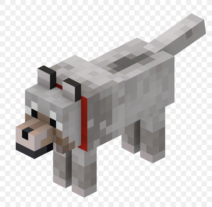 Minecraft Dog Creeper Mojang Mob, PNG, 800x800px, Minecraft, Creeper, Dog, Electronic Component, Gray Wolf Download Free