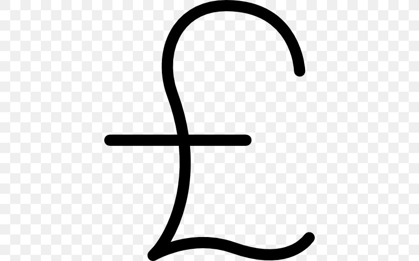 Pound Sterling Pound Sign United Kingdom Currency, PNG, 512x512px, Pound Sterling, Black And White, Body Jewelry, Coins Of The Pound Sterling, Currency Download Free