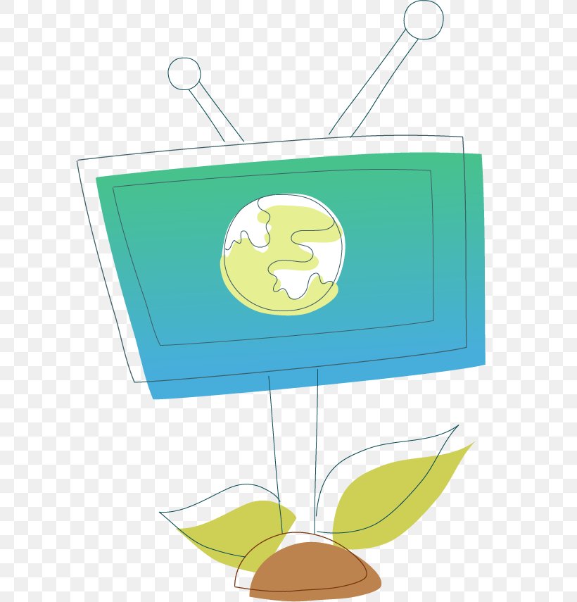 Television Set Clip Art, PNG, 604x855px, Television, Cartoon, Green, Material, Radio Download Free