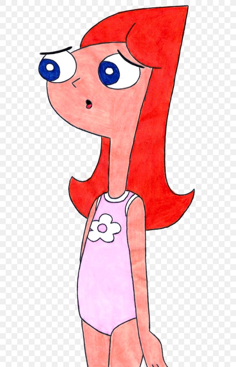 Candace Flynn Phineas Flynn Ferb Fletcher Drawing, PNG, 582x1278px, Watercolor, Cartoon, Flower, Frame, Heart Download Free