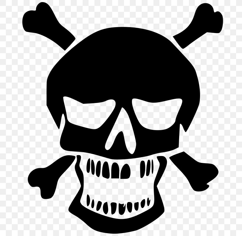 Human Skull Symbolism Skull And Crossbones, PNG, 700x800px, Human Skull Symbolism, Black And White, Bone, Fictional Character, Head Download Free