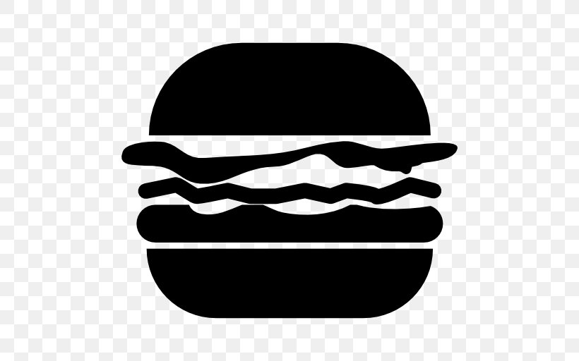 Hamburger Cheeseburger Hot Dog Patty Fast Food, PNG, 512x512px, Hamburger, Black, Black And White, Bread, Burger King Download Free