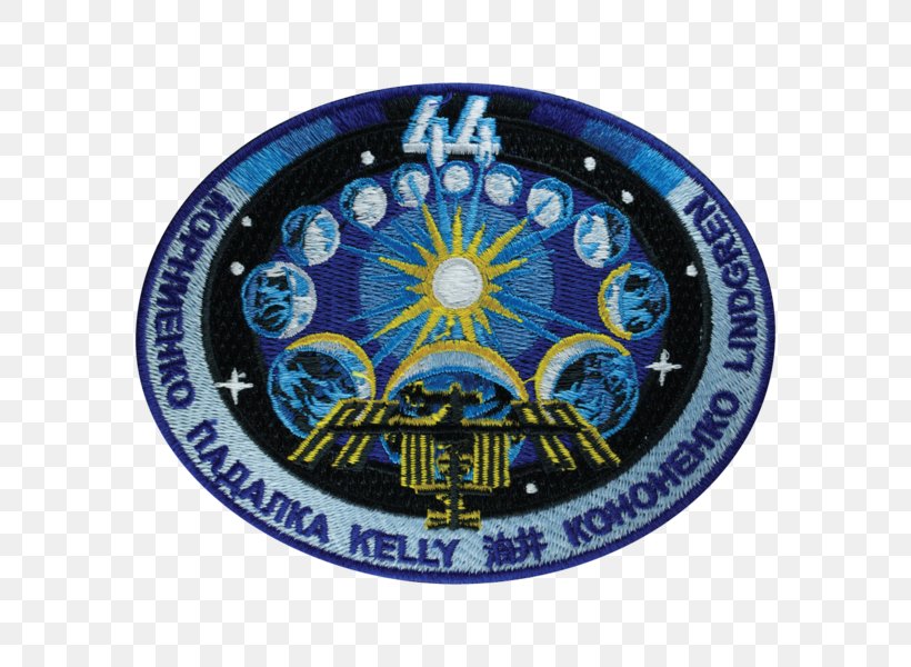 International Space Station Expedition 44 Astronaut Namuwiki, PNG, 600x600px, International Space Station, Astronaut, Badge, Cobalt Blue, Expedition 44 Download Free