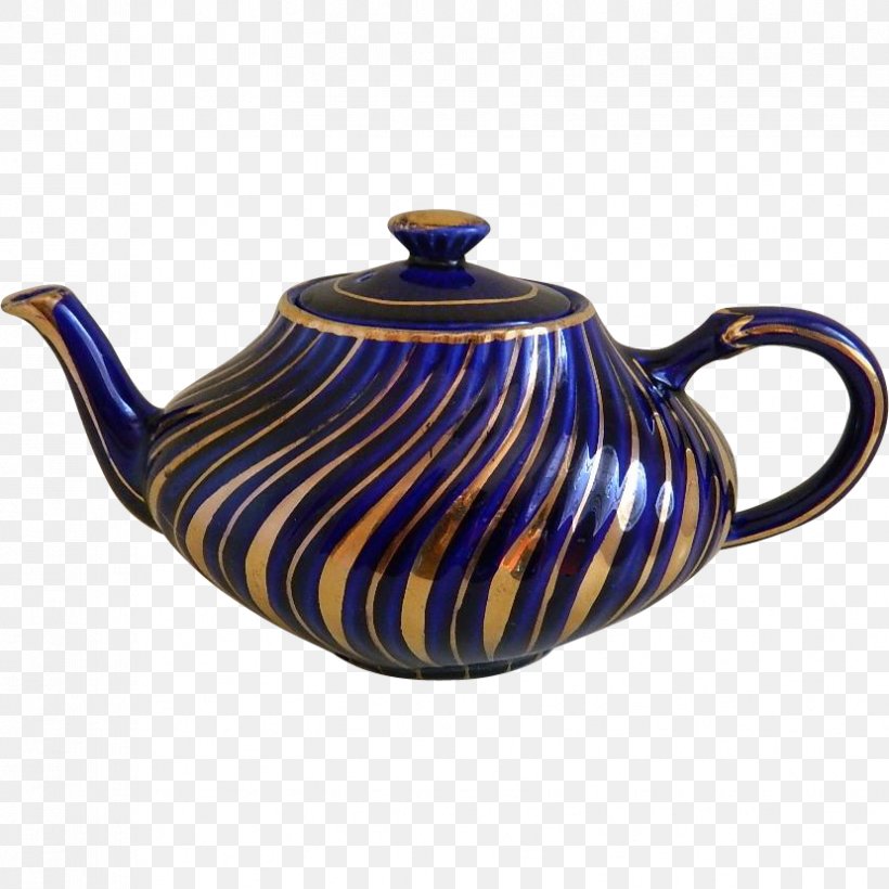 Teapot Ceramic Pottery Kettle Cobalt Blue, PNG, 829x829px, Teapot, Blue, Ceramic, Cobalt, Cobalt Blue Download Free
