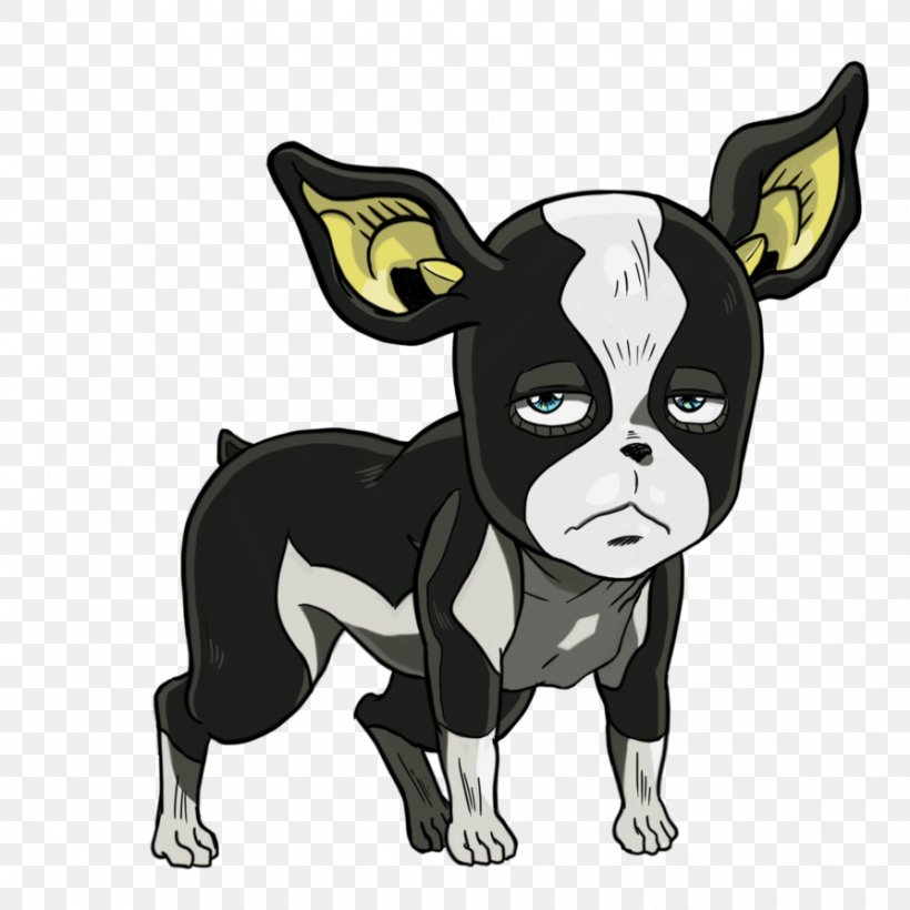 Boston Terrier French Bulldog JoJo's Bizarre Adventure Iggy Yoshikage Kira, PNG, 894x894px, Watercolor, Cartoon, Flower, Frame, Heart Download Free