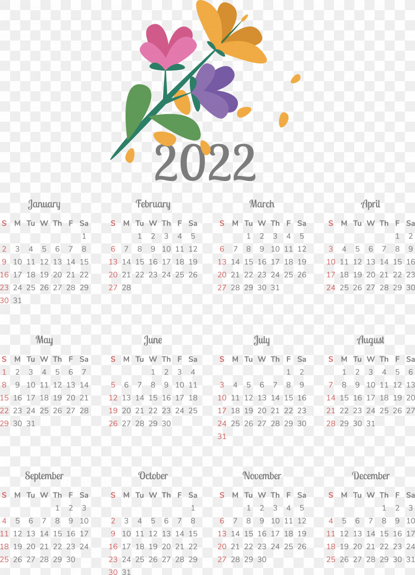 Calendar Font Flower 2011, PNG, 3768x5215px, Calendar, Flower Download Free