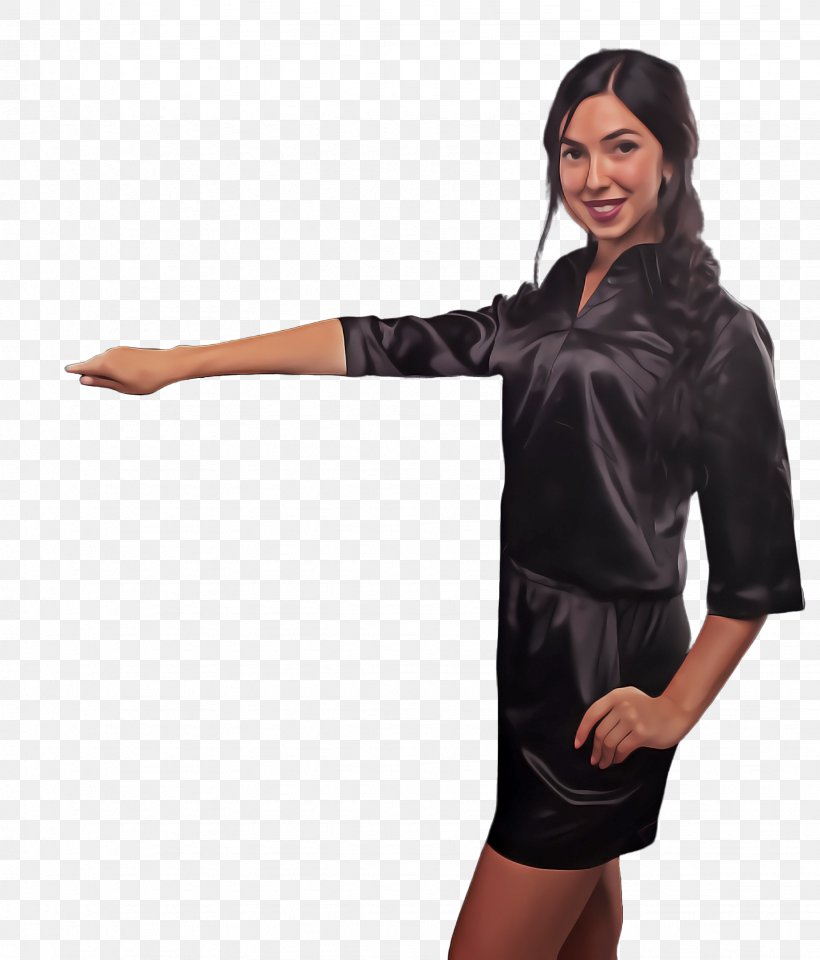 Clothing Black Sleeve Arm Standing, PNG, 1848x2164px, Clothing, Arm, Black, Joint, Satin Download Free