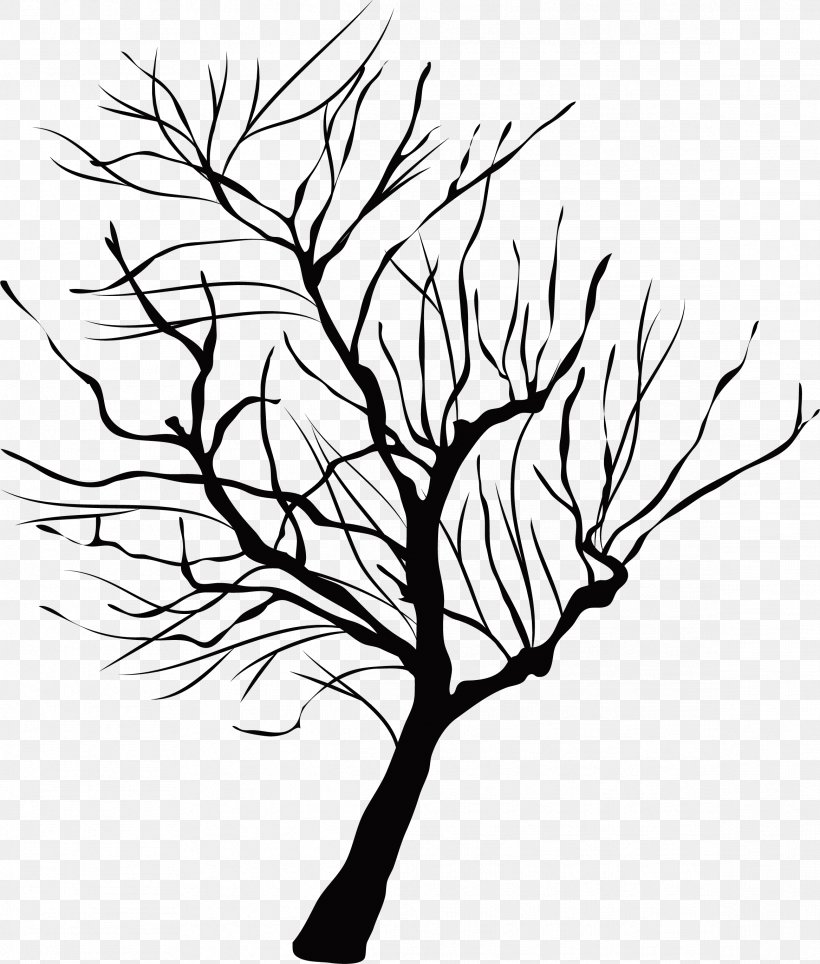 Euclidean Vector Download Computer File, PNG, 2334x2746px, Tree, Artwork, Black And White, Branch, Drawing Download Free