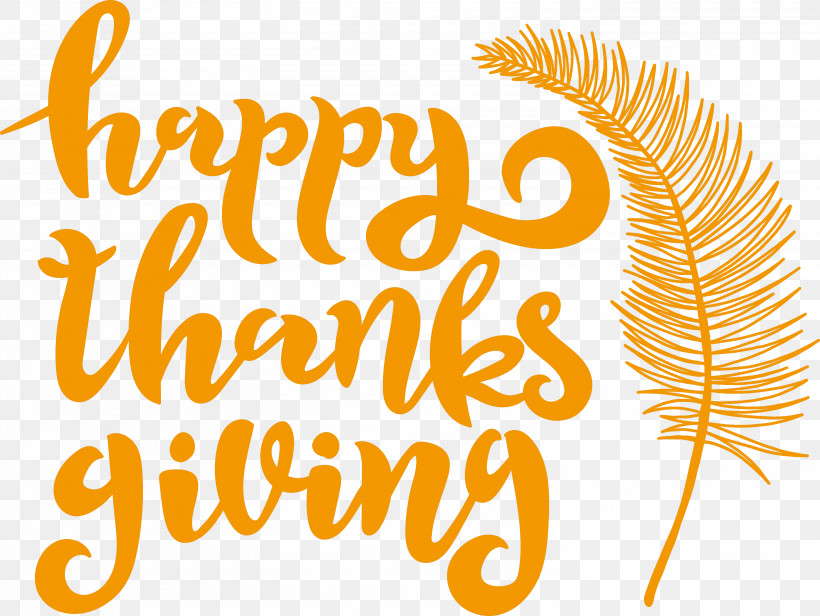 Happy Thanksgiving, PNG, 3000x2256px, Happy Thanksgiving, Calligraphy, Geometry, Happiness, Line Download Free