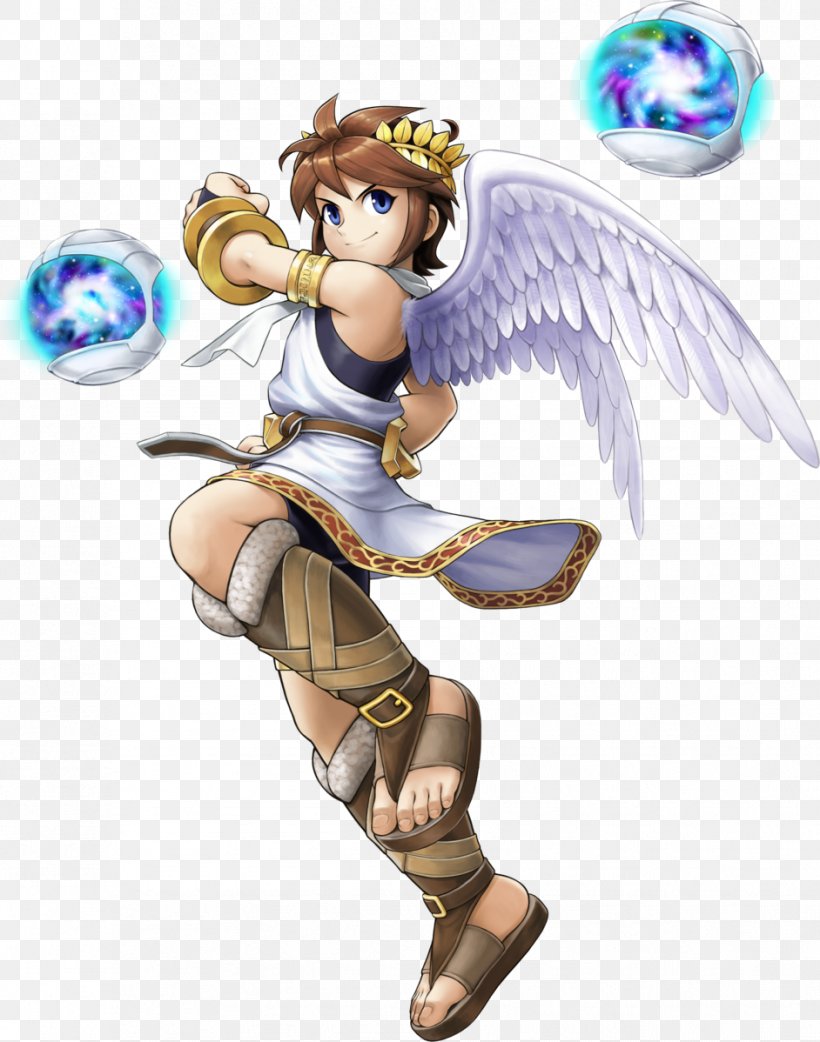Kid Icarus: Uprising Super Smash Bros. Brawl Kid Icarus: Of Myths And Monsters Super Smash Bros. For Nintendo 3DS And Wii U, PNG, 942x1198px, Watercolor, Cartoon, Flower, Frame, Heart Download Free