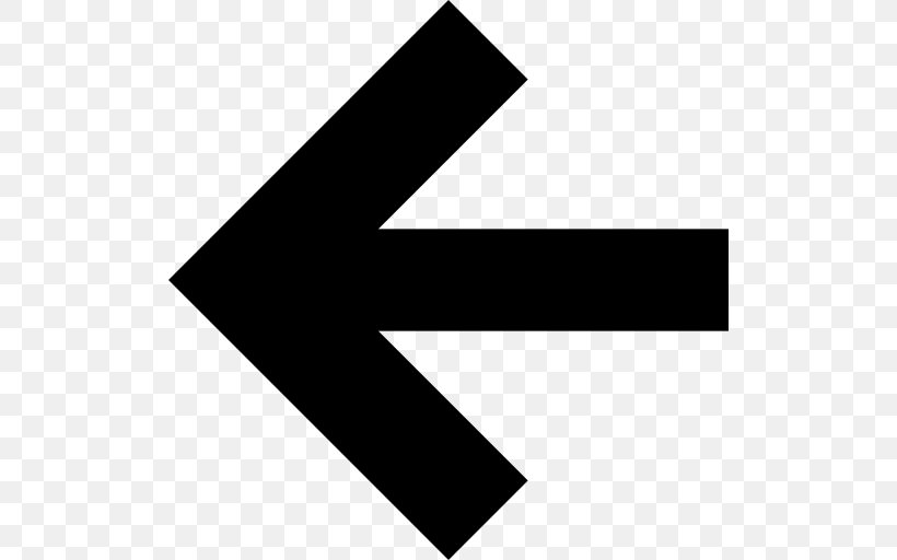 Arrow Symbol Sign Clip Art, PNG, 512x512px, Symbol, Black, Black And White, Brand, Logo Download Free