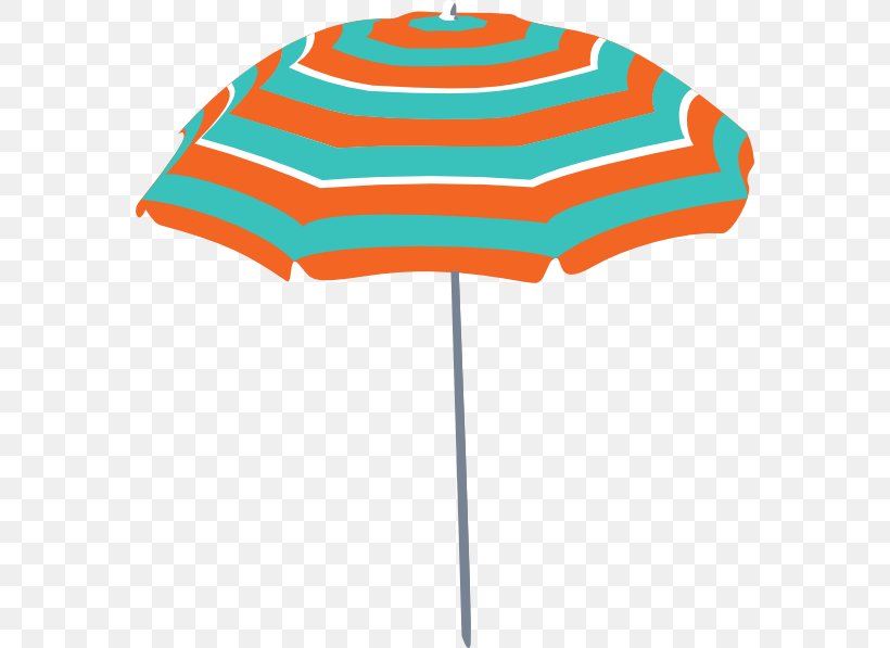 Beach Umbrella Clip Art, PNG, 570x597px, Beach, Chair, Fashion Accessory, Orange, Public Domain Download Free