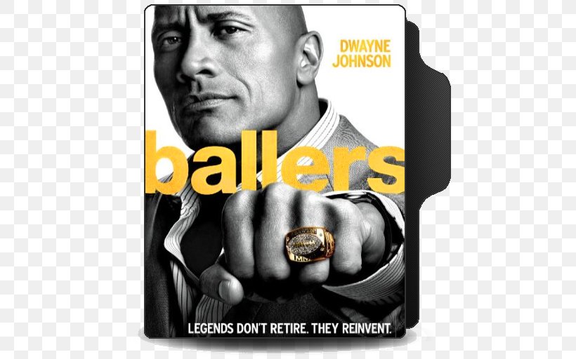 Dwayne Johnson Ballers, PNG, 512x512px, Dwayne Johnson, Actor, Album Cover, Ballers, Brand Download Free