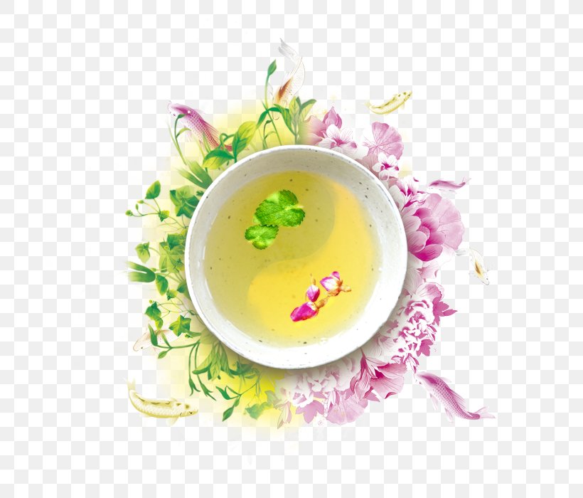 Flowering Tea Poster Green Tea, PNG, 700x700px, Tea, Cup, Dish, Dishware, Food Download Free