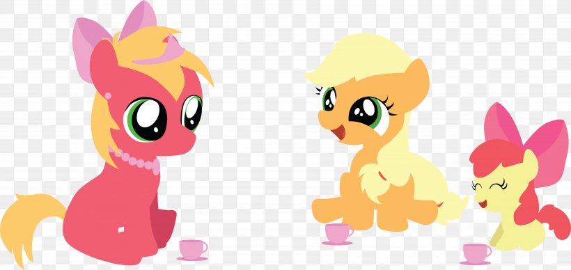 My Little Pony Big McIntosh Applejack Apple Bloom, PNG, 3585x1699px, Watercolor, Cartoon, Flower, Frame, Heart Download Free