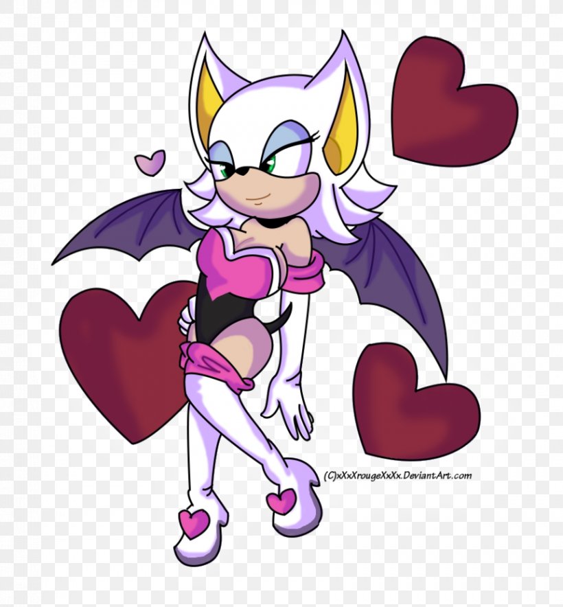 Rouge The Bat Shadow The Hedgehog DeviantArt, PNG, 861x929px, Watercolor, Cartoon, Flower, Frame, Heart Download Free