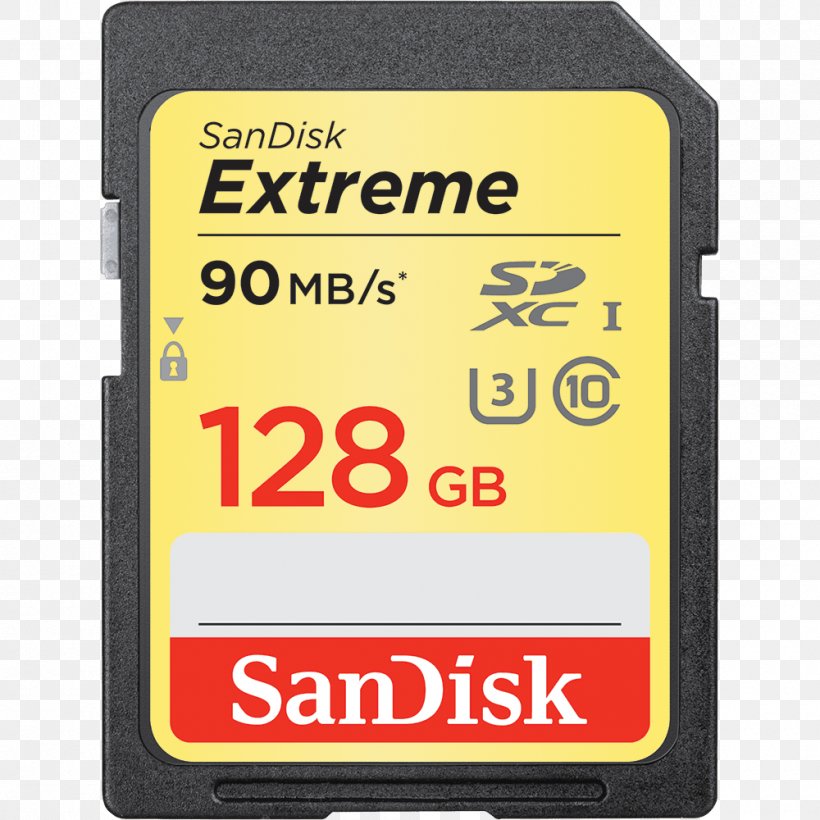 SanDisk Secure Digital SDHC Flash Memory Cards SDXC, PNG, 1000x1000px, Sandisk, Area, Camera, Computer Data Storage, Digital Cameras Download Free