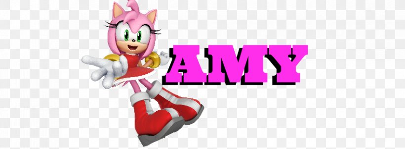 Sonic & Sega All-Stars Racing Vertebrate Horse Amy Rose Illustration, PNG, 851x315px, Watercolor, Cartoon, Flower, Frame, Heart Download Free