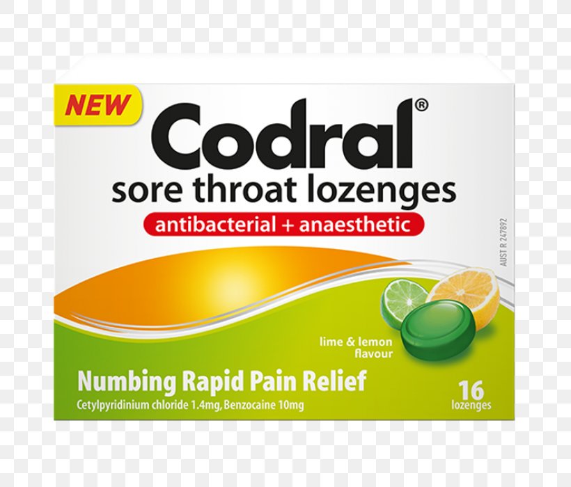 Throat Lozenge Codral Sore Throat Common Cold, PNG, 700x700px, Throat Lozenge, Ache, Benzydamine, Brand, Citric Acid Download Free