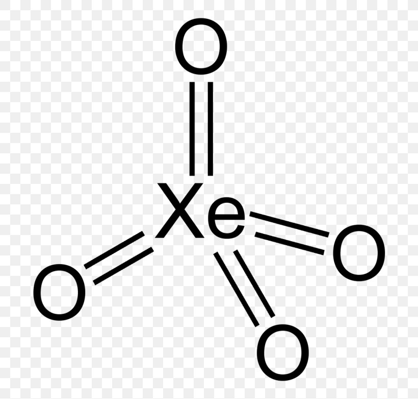 Xenon Trioxide Xenon Tetroxide Xenon Hexafluoride Lewis Structure, PNG, 760x781px, Xenon Trioxide, Area, Black And White, Body Jewelry, Chemical Compound Download Free