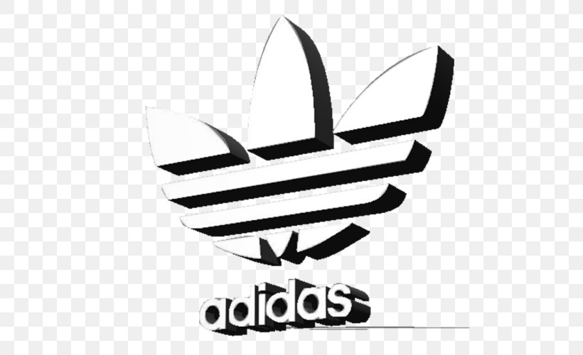 Adidas Originals Logo Adidas Yeezy Shoe, PNG, 500x500px, Adidas, Adidas Originals, Adidas Yeezy, Black And White, Brand Download Free