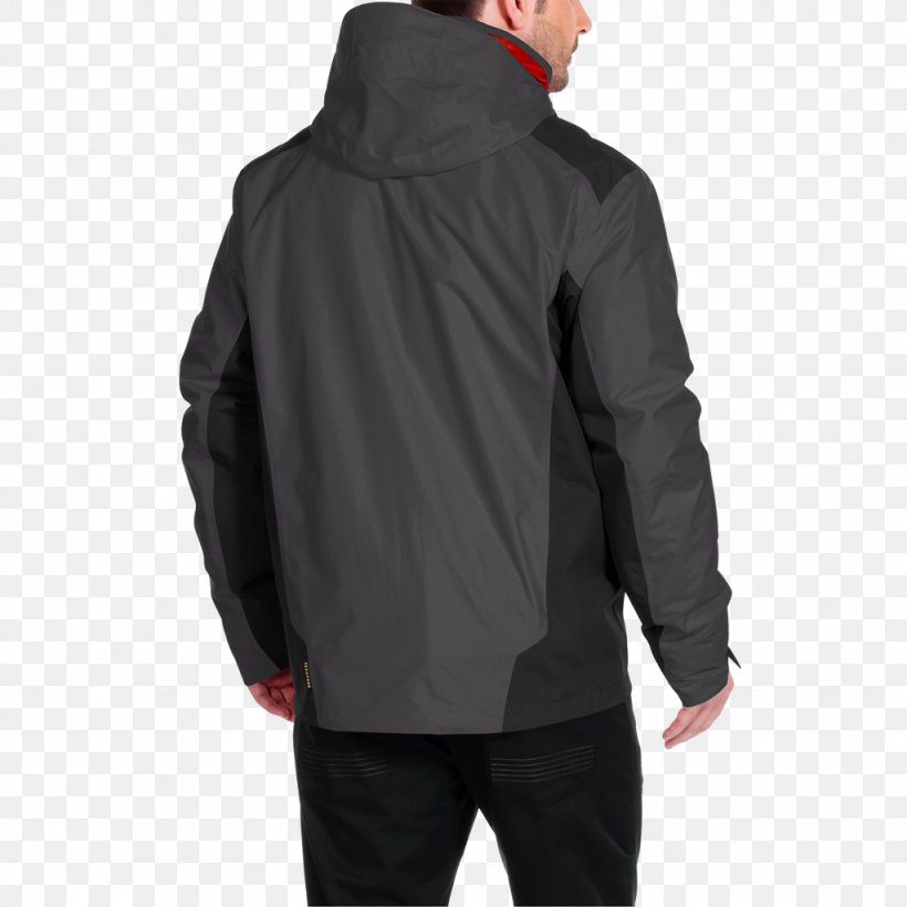 Jacket Hoodie Polar Fleece Sleeve Coat, PNG, 1024x1024px, Jacket, Black, Coat, Daunenjacke, Gilets Download Free